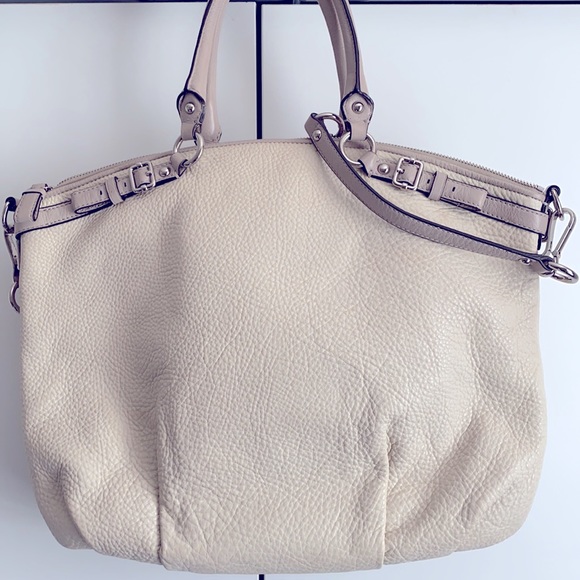 Coach off-white python mixture handbag - Picture 3 of 6